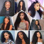 Deep Wave Lace Front Wig - 4x0.75 Human Hair - WigWonders