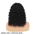 Deep Wave Lace Front Wig - 4x0.75 Human Hair - WigWonders