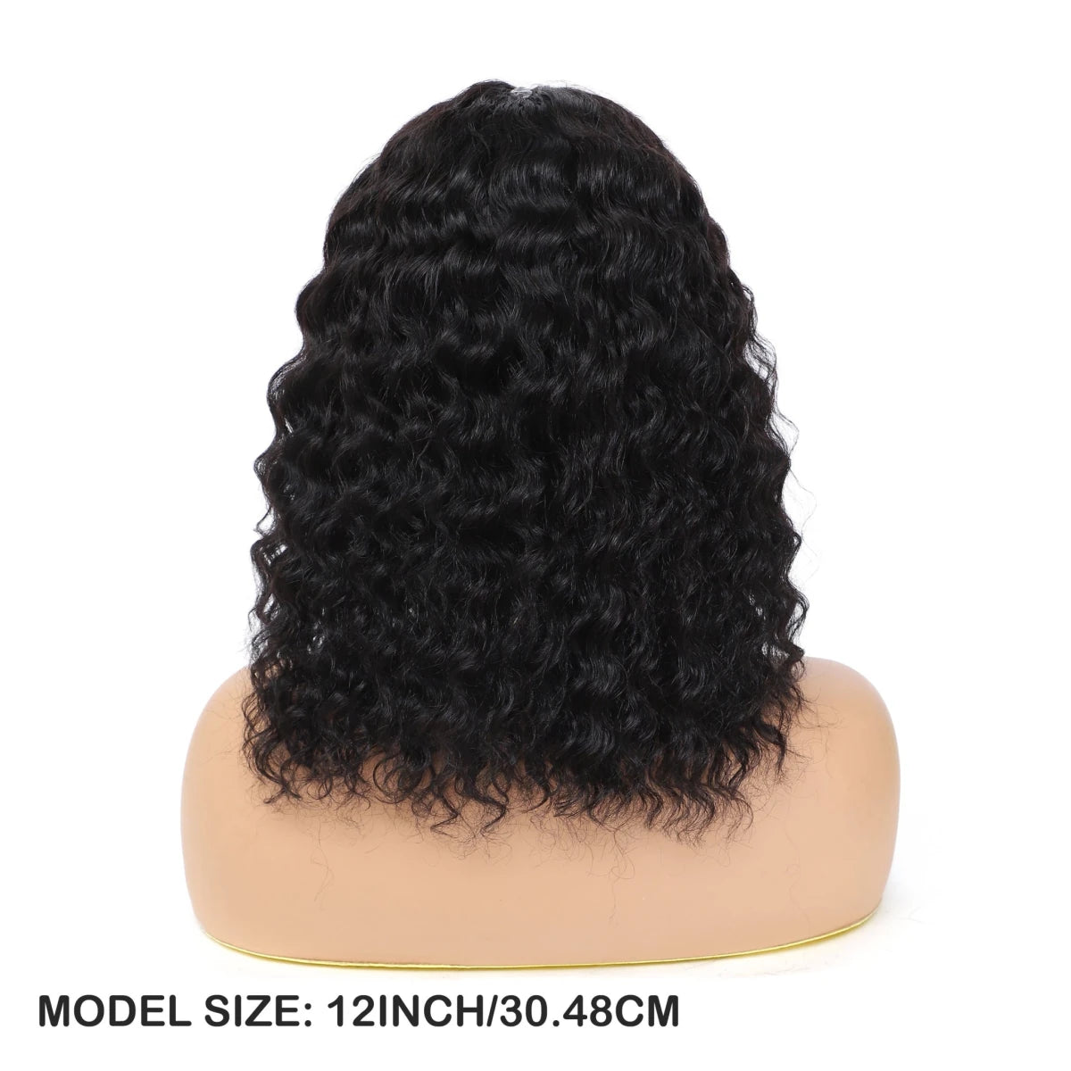 Deep Wave Lace Front Wig - 4x0.75 Human Hair - WigWonders