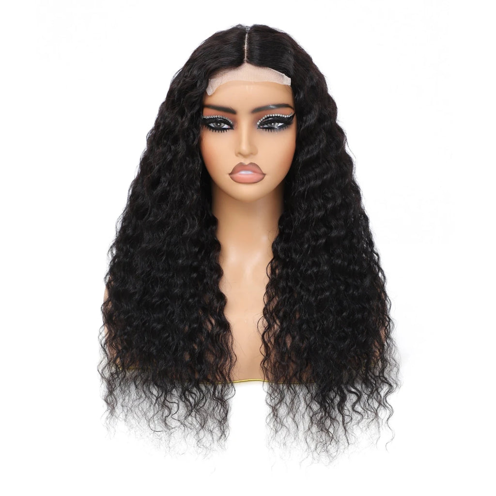 Deep Wave Lace Front Wig - 4x0.75 Human Hair - WigWonders