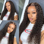 Deep Wave Lace Front Wig - 4x0.75 Human Hair - WigWonders