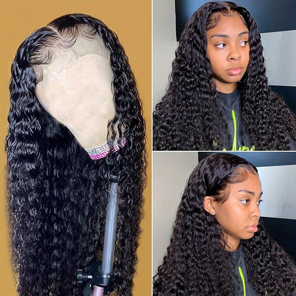 Deep Wave Lace Front Wig - 4x0.75 Human Hair - WigWonders