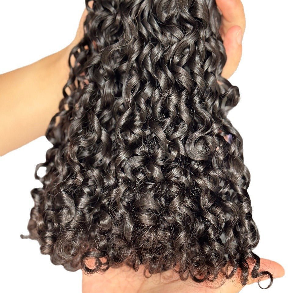 Double Drawn Pixie Curl Human Hair Extensions – 12A - WigWonders