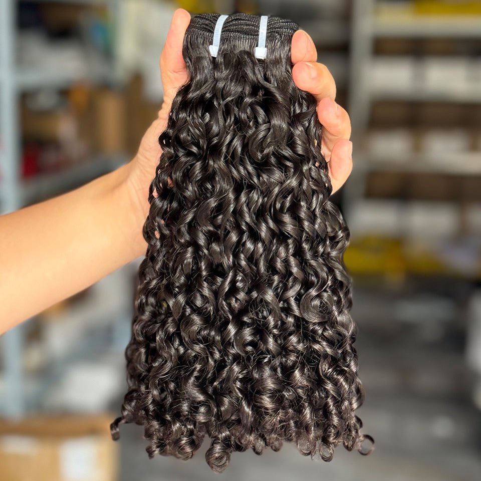 Double Drawn Pixie Curl Human Hair Extensions – 12A - WigWonders