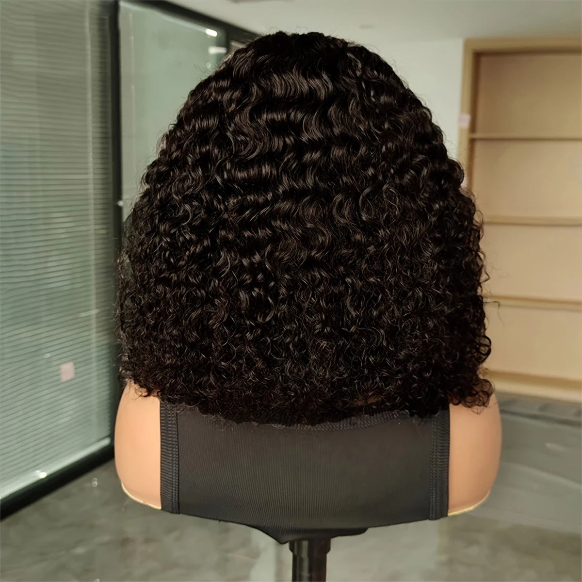 Glueless Water Wave Bob Wig - 4x4 Lace Closure - WigWonders