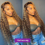 Kinky Curly Lace Front Wig Afro Curly Long Wig - WigWonders