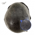 Men’s Full PU Human Hair System – Hand-Tied Skin Toupee - WigWonders