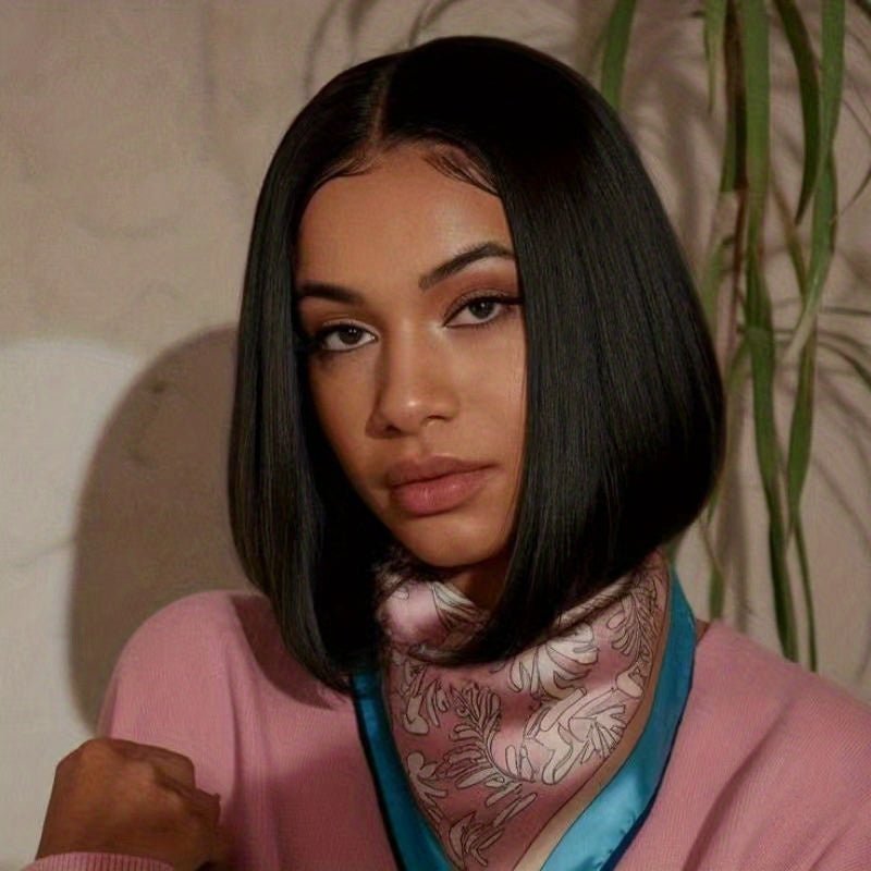 Silky Straight 4x4 Lace Bob Human Hair Wig Pre-Plucked - WigWonders