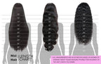 Straight Burgundy Glueless Lace Front Wigs Human Hair 13x4 - WigWonders