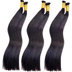 Straight Hair Bundles - 10"-30" No Weft Human Hair Extensions - WigWonders