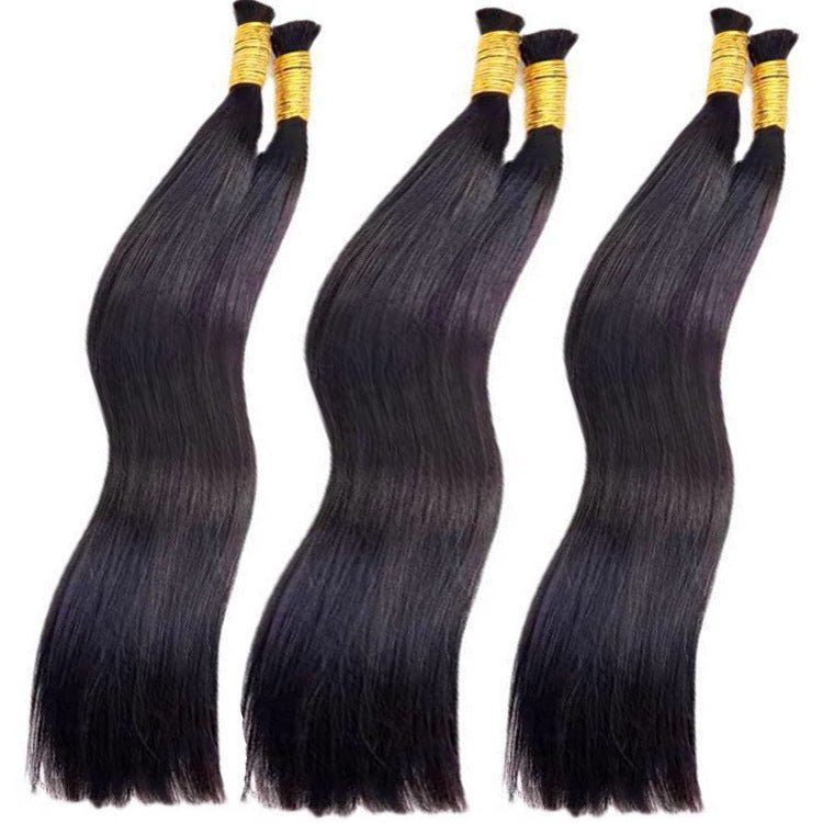 Straight Hair Bundles - 10"-30" No Weft Human Hair Extensions - WigWonders