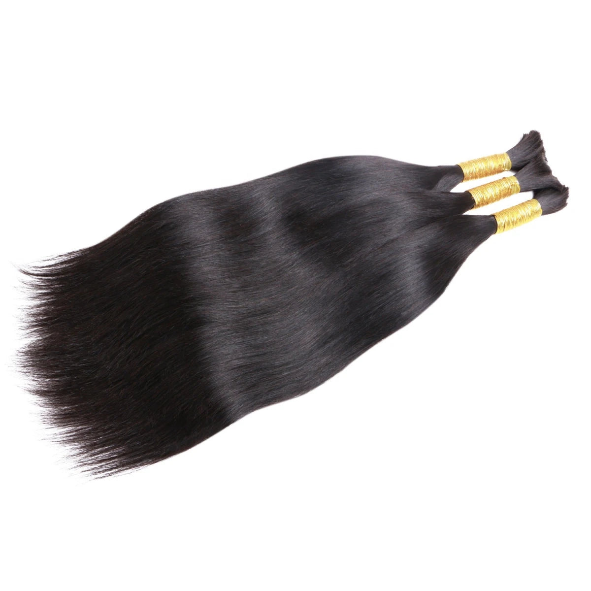 Straight Hair Bundles - 10"-30" No Weft Human Hair Extensions - WigWonders