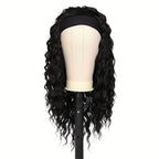 Synthetic Kinky Curly Headband Wig Long Length - WigWonders