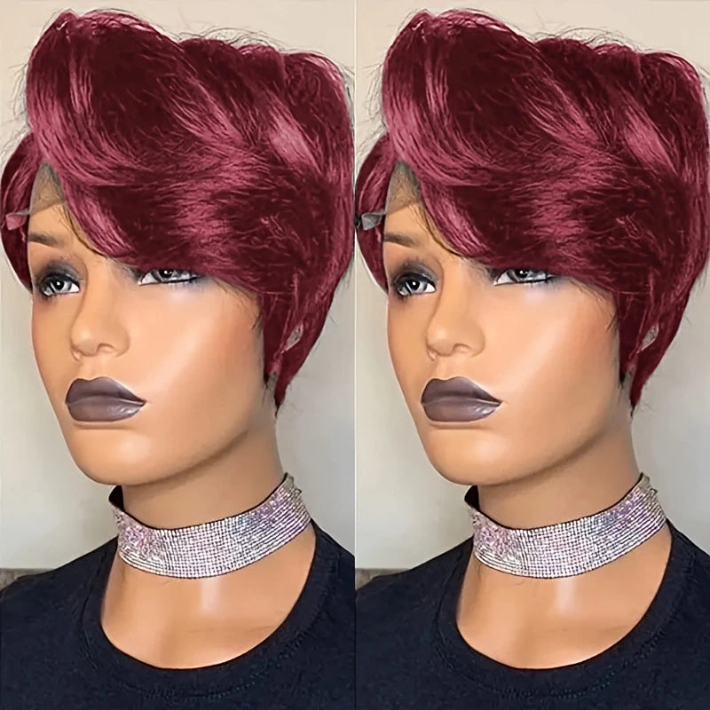 Wave Human Hair Wig with 13x4 Lace Front
