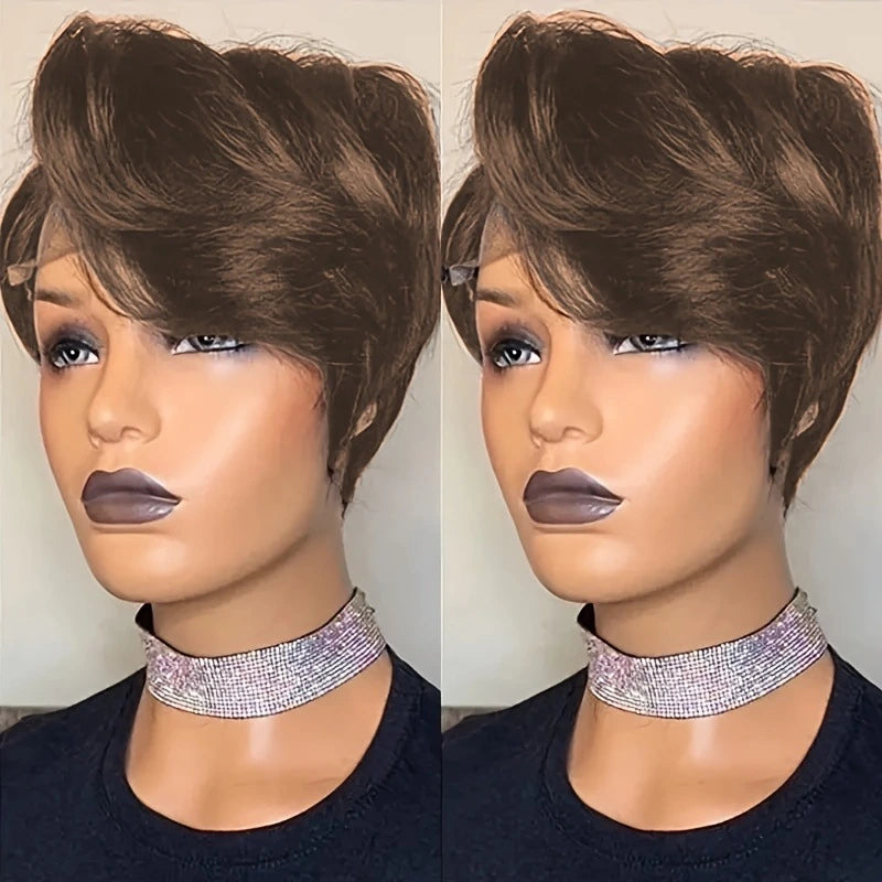 Wave Human Hair Wig with 13x4 Lace Front