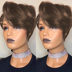 Wave Human Hair Wig with 13x4 Lace Front