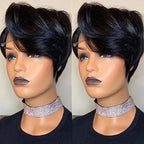 Wave Human Hair Wig with 13x4 Lace Front